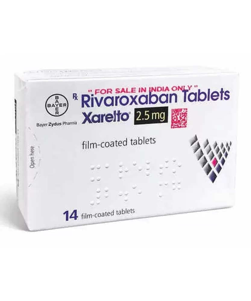 XARELTO 2.5MG TAB