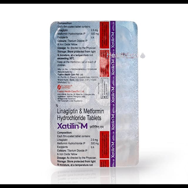 XATILIN M 5/500MG TAB