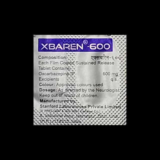 Xbaren 600MG Tab