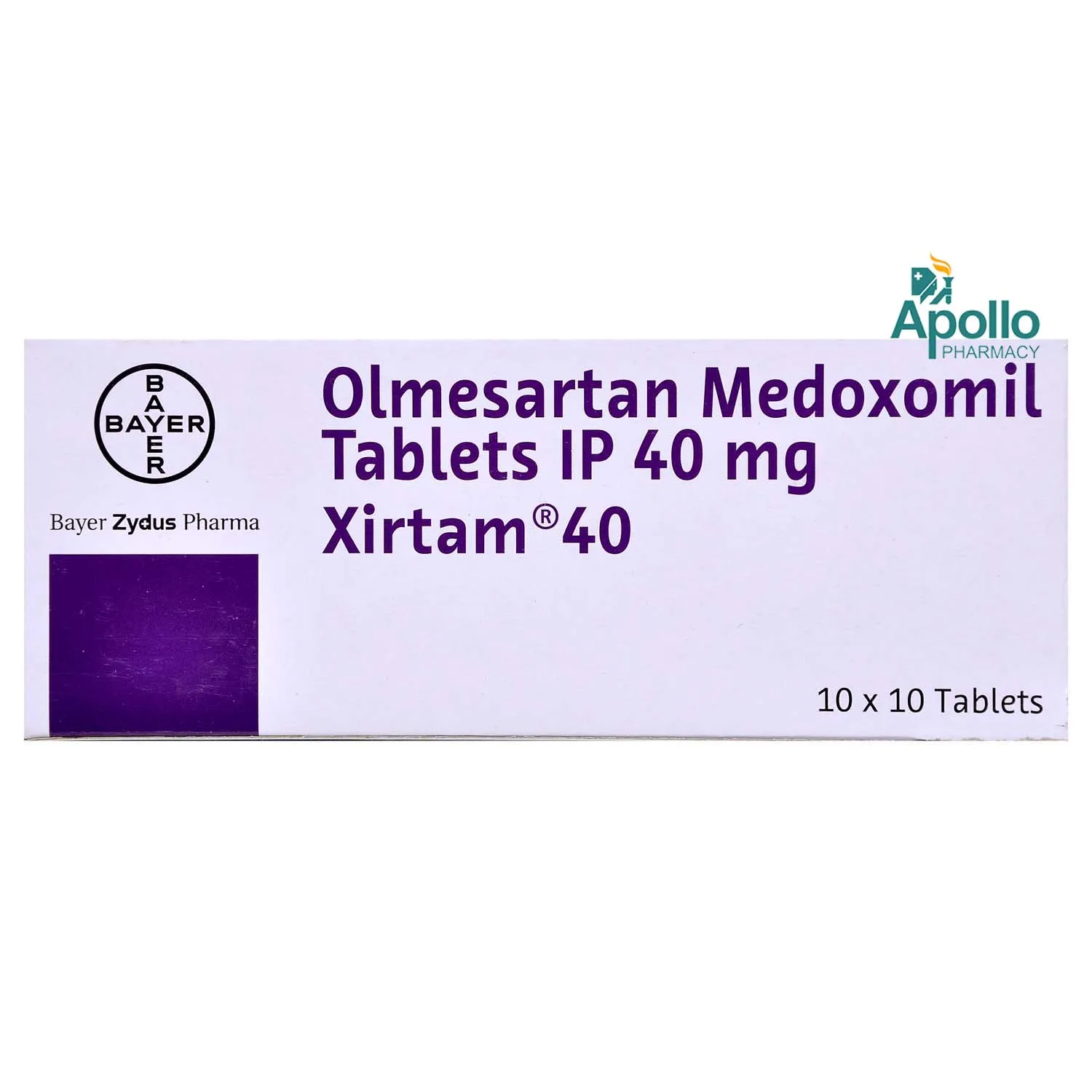 XIRTAM 40MG 10`S
