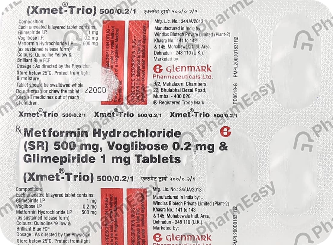 XMET TRIO 500/0.2/1 TAB