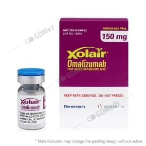 XOLAIR 150MG INJ