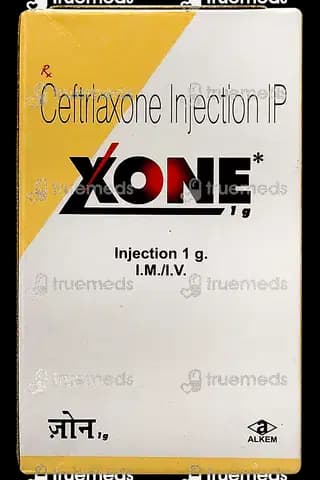 XONE 1GM INJ VIAL