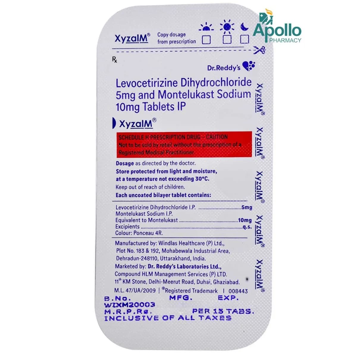 Xyzal M Tablet