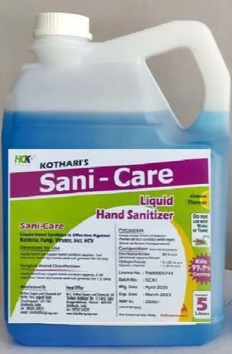 Yaso Hand Sani 5 Lit Refill Can