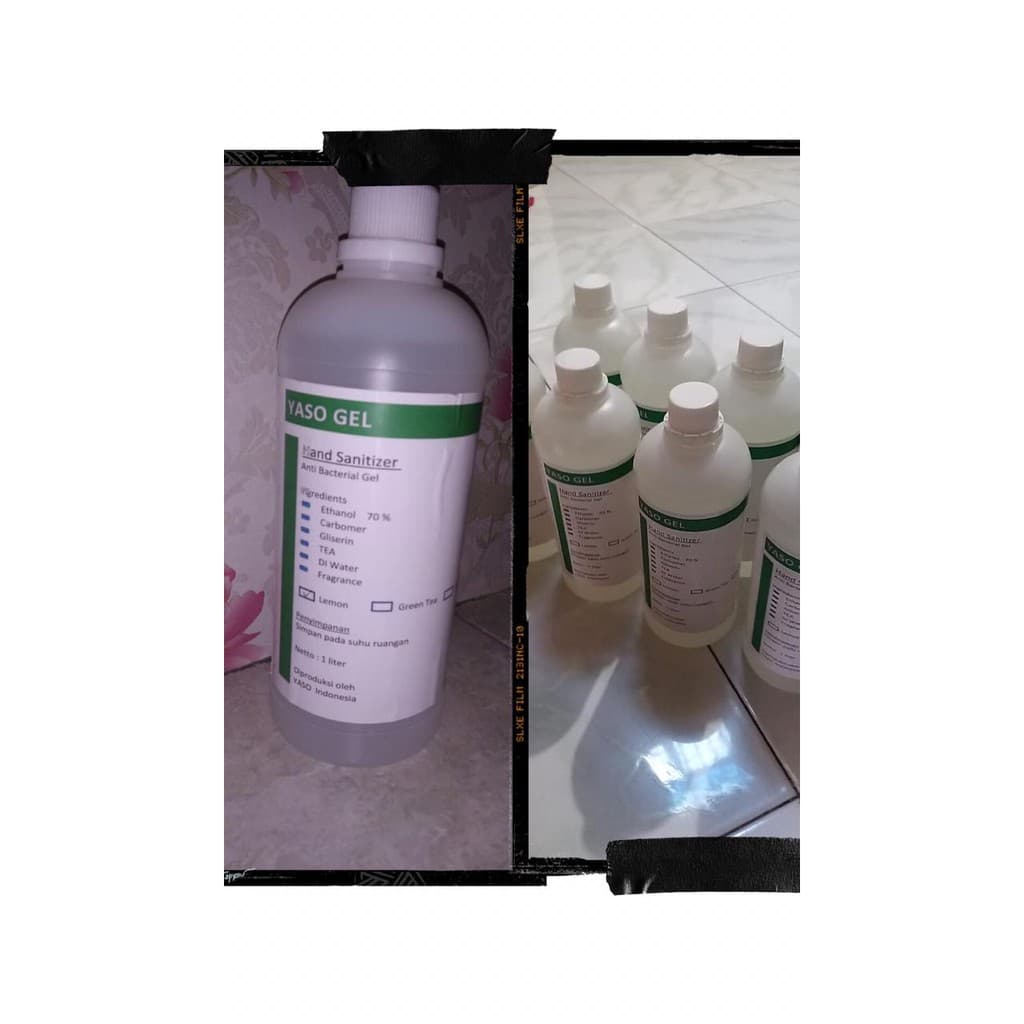 YASO HAND SANITIZER PUMP GEL