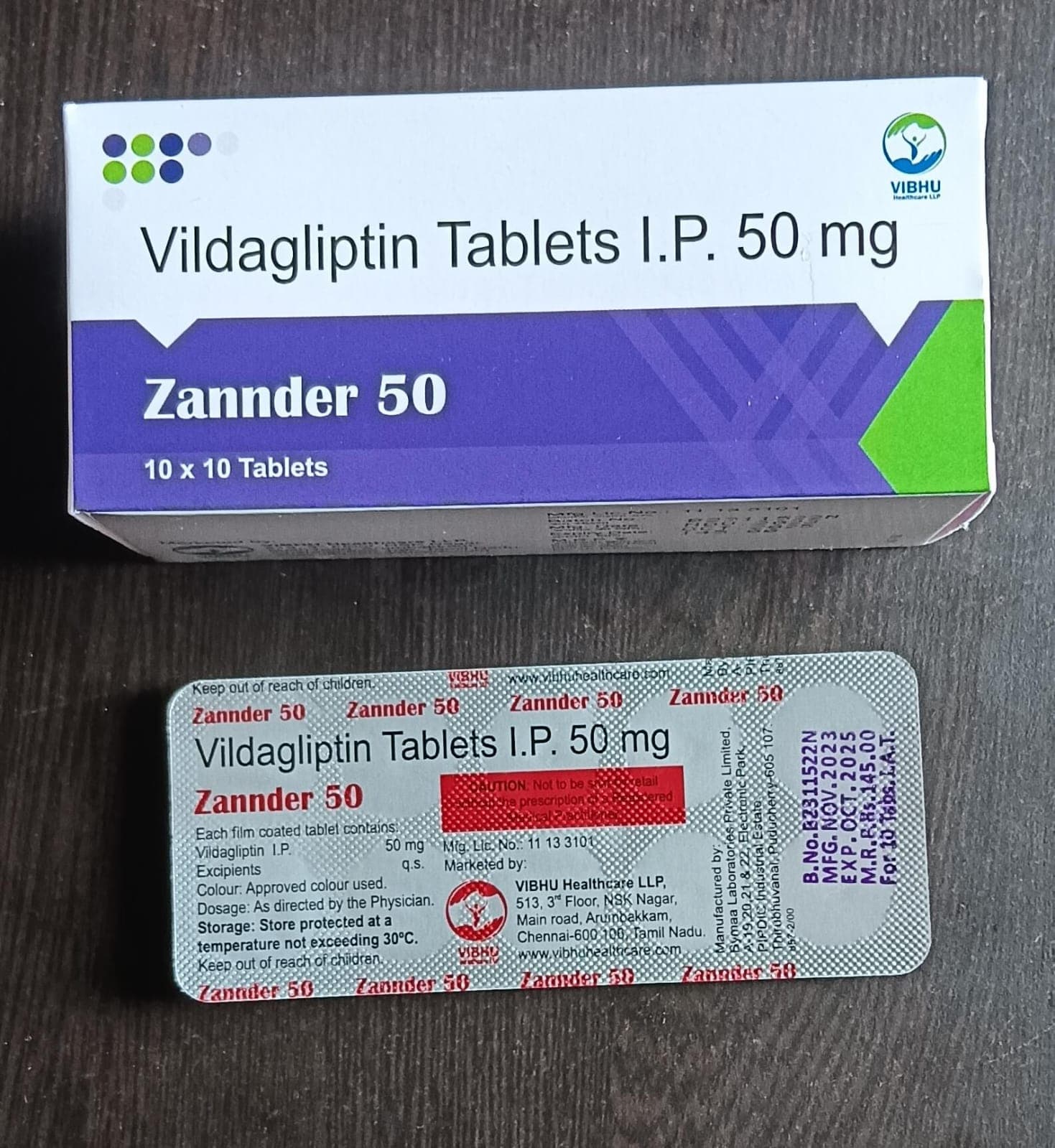 Zannder 50MG