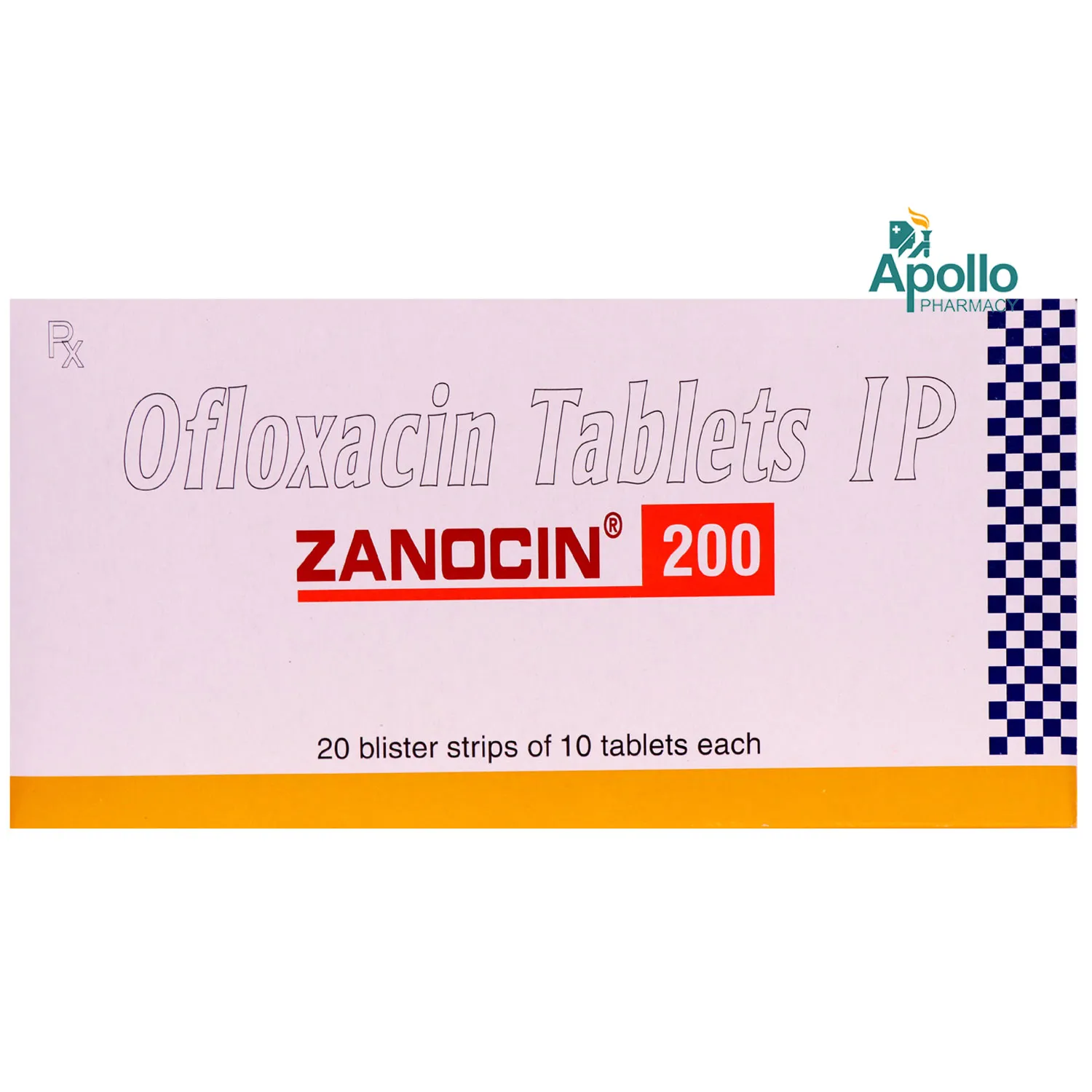 ZANOCIN 200MG TAB 10`S