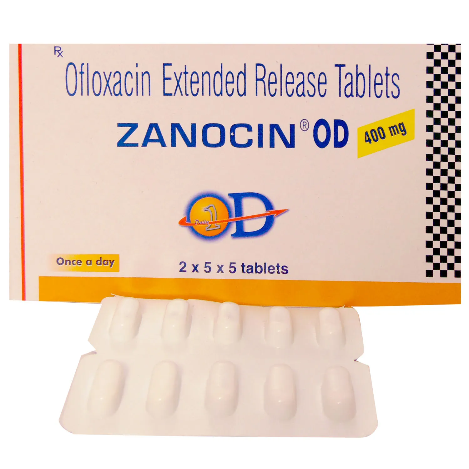 ZANOCIN OD 400MG 5`S