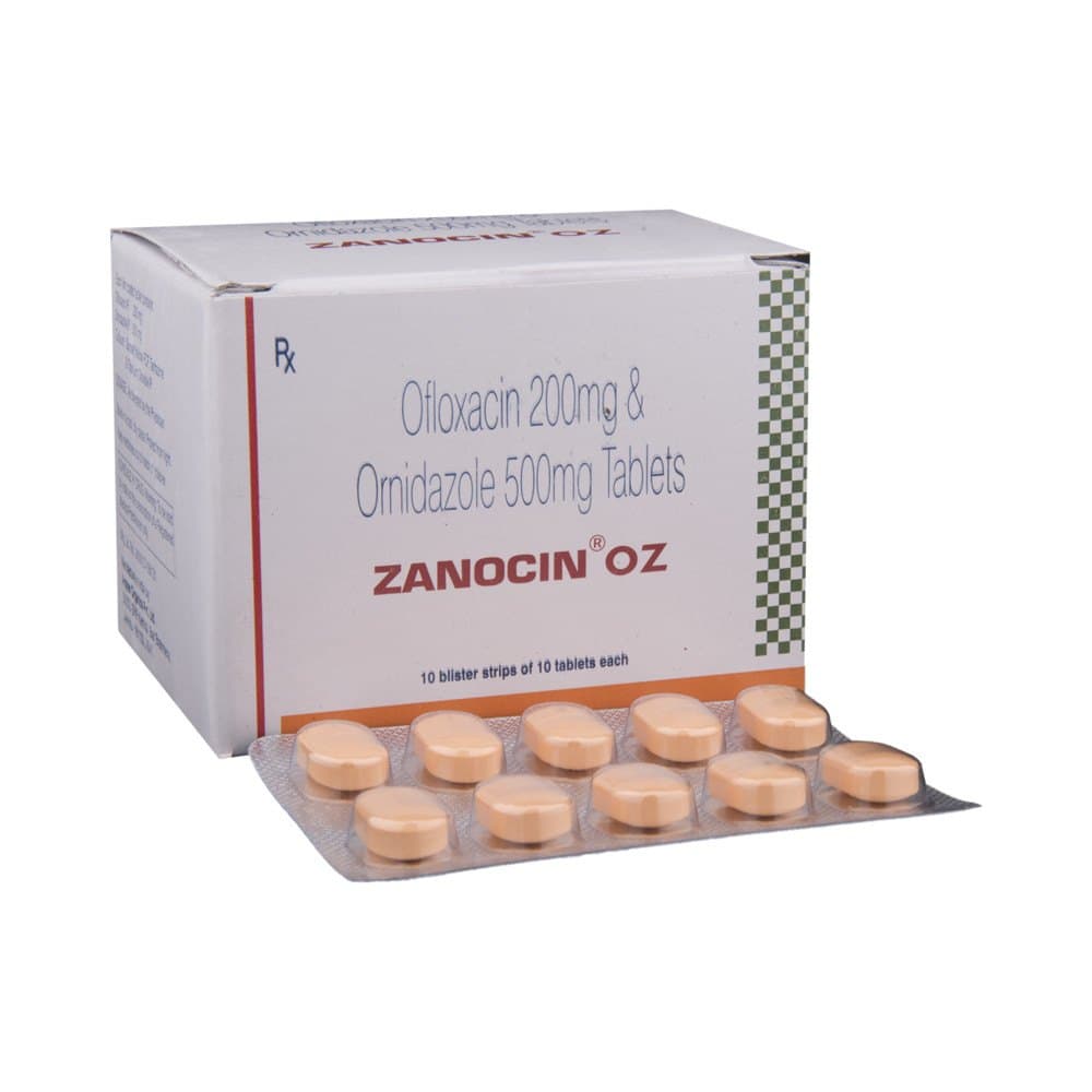 ZANOCIN OZ TAB 10`S
