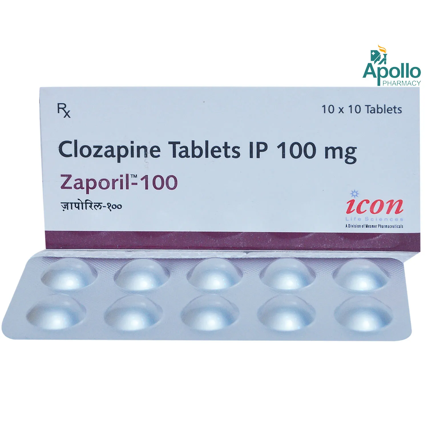 ZAPORIL 100MG