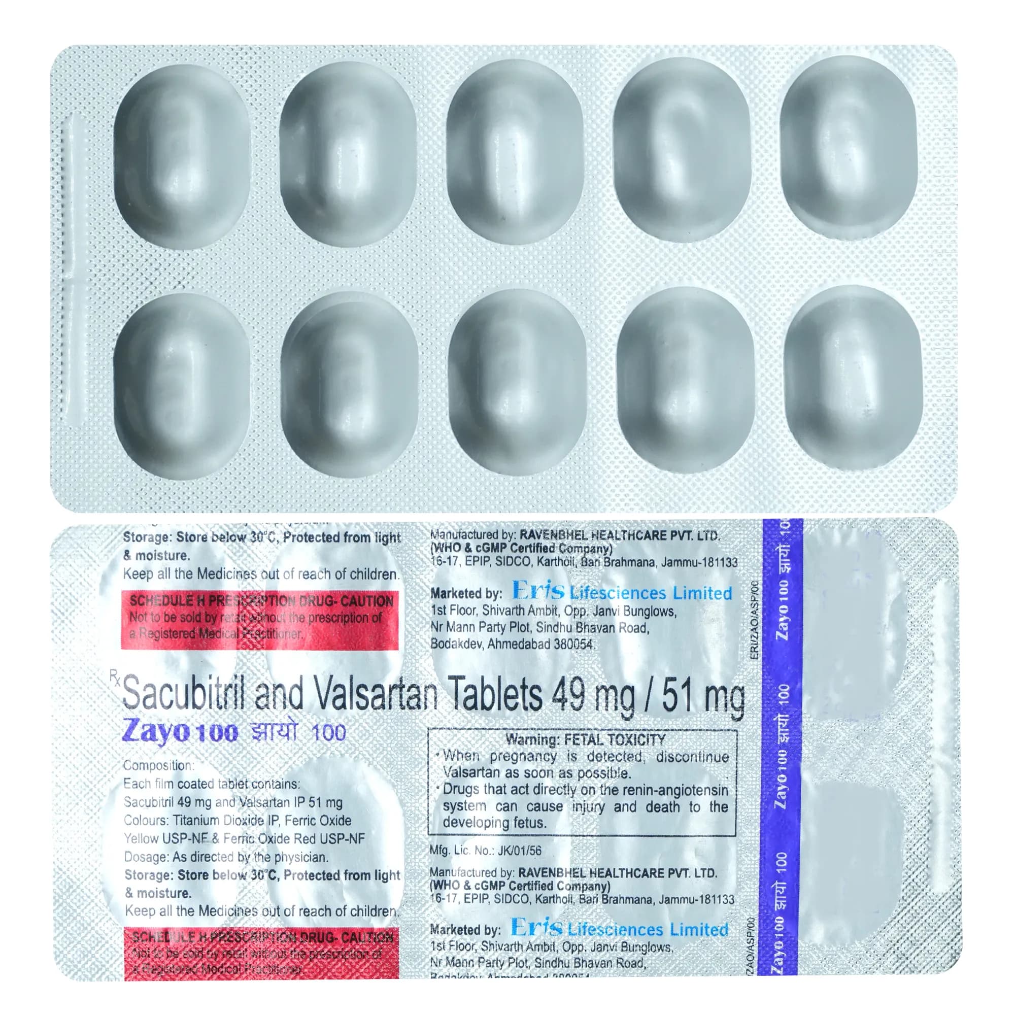 ZAYO CP 100 TAB