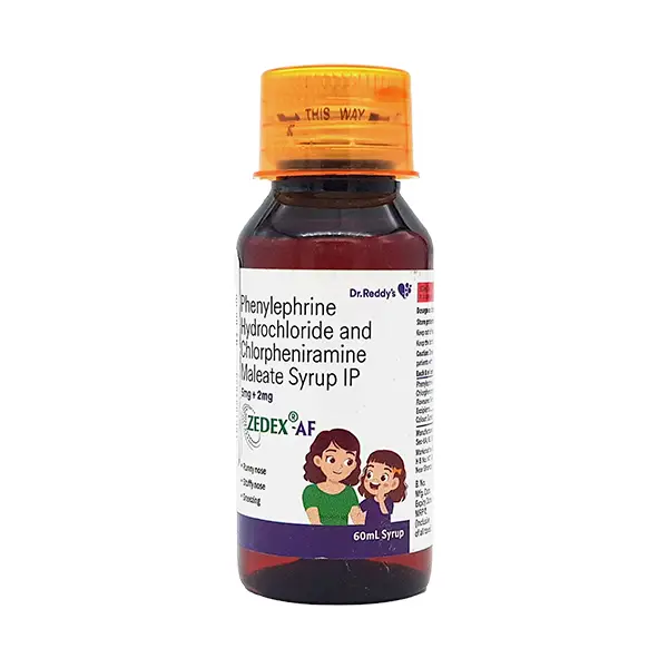 ZEDEX AF SYRUP 60ML