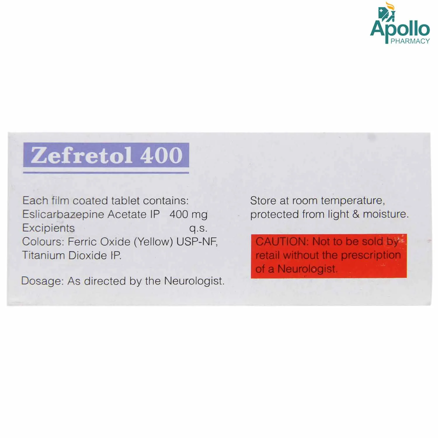 ZEFRETOL 400