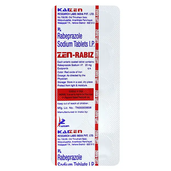 ZEN-RABIZ TAB 10`S