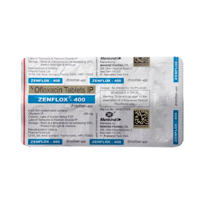 Zenflox-400 10S
