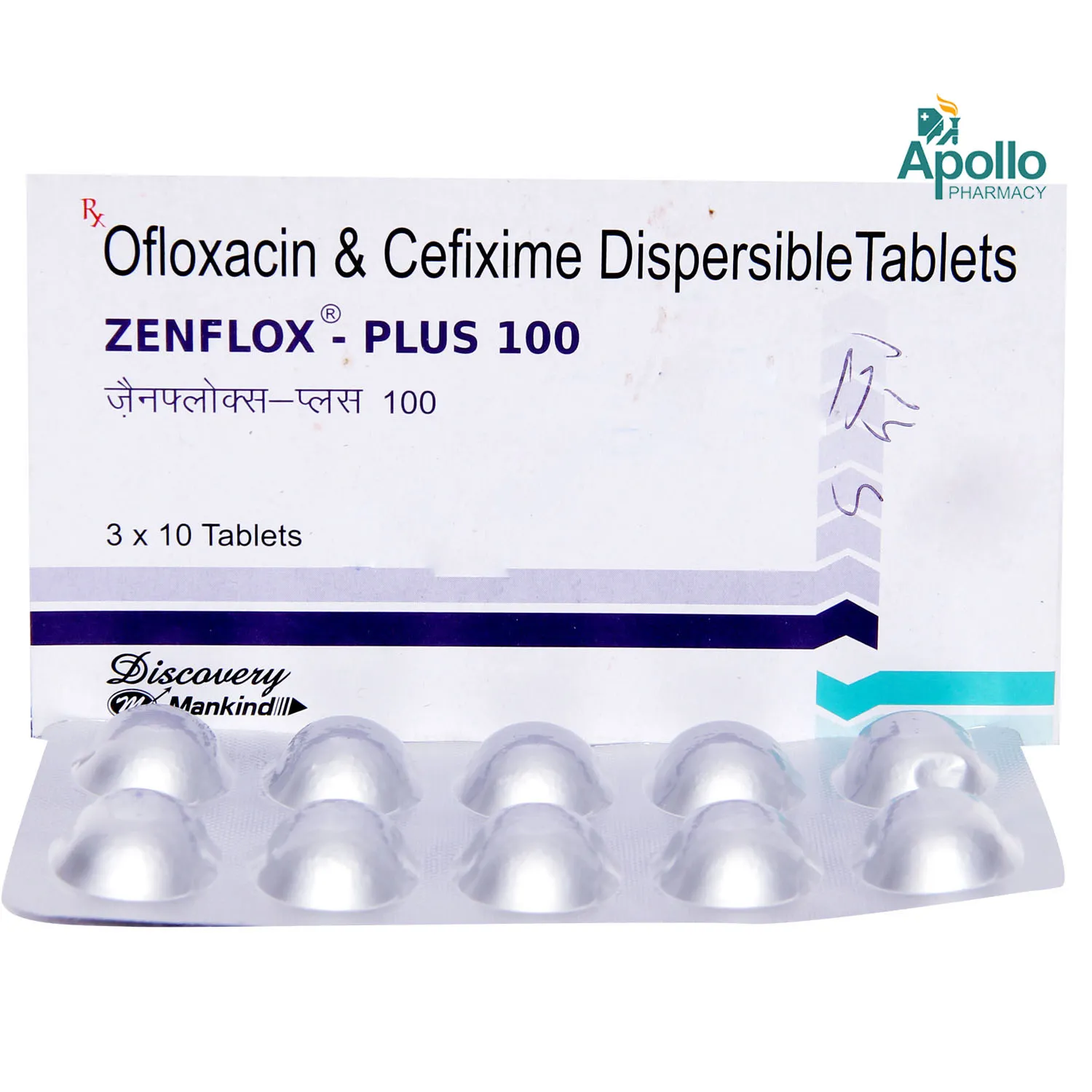ZENFLOX PLUS 100MG TAB