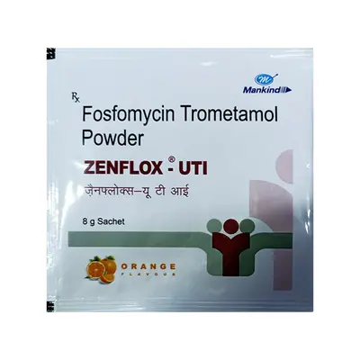Zenflox-Uti Orange Flv Sachet