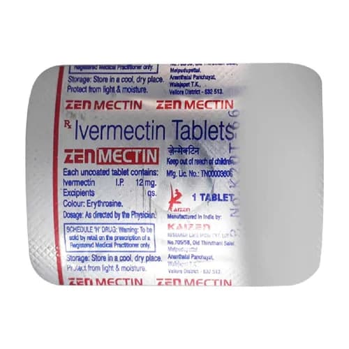 ZENMECTIN 12MG TAB