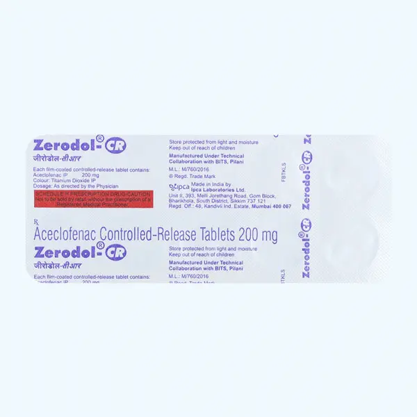 ZERODOL-CR TAB