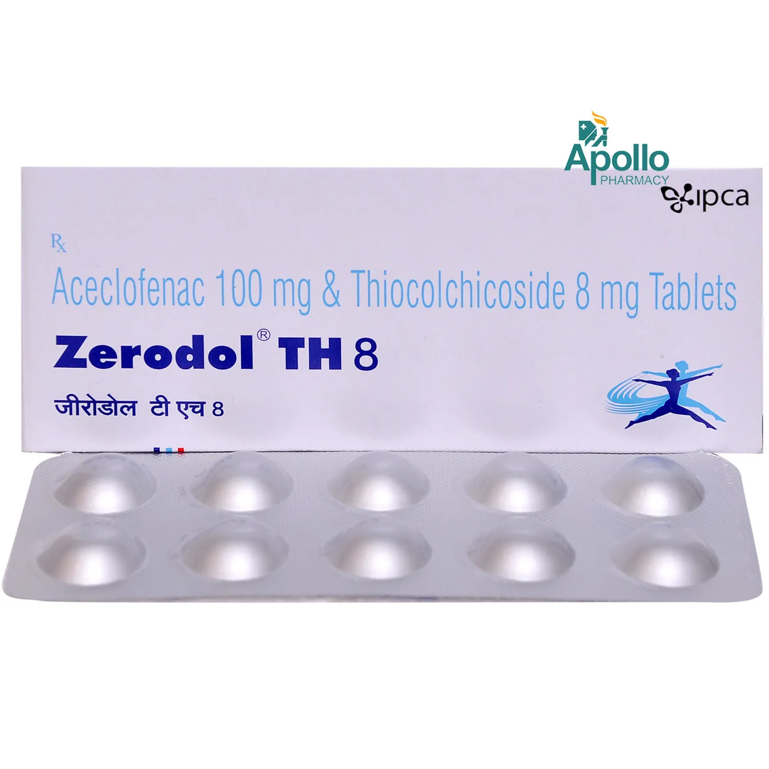 ZERODOL TH 8MG TAB