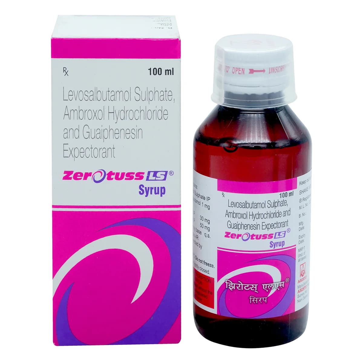 ZEROTUSS LS SYRUP