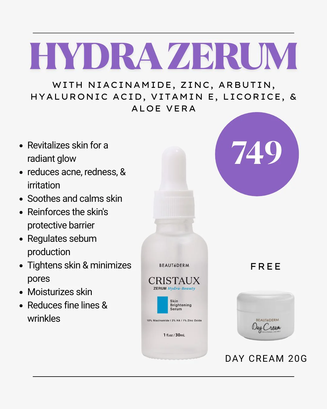 Zerum Az Face Serum