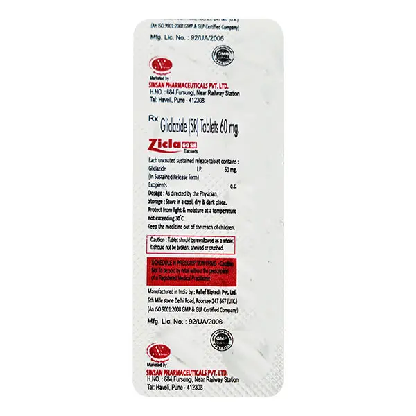 ZICLA 60 SRM TAB