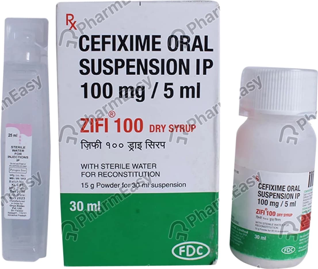 ZIFI 100MG DRY SYP