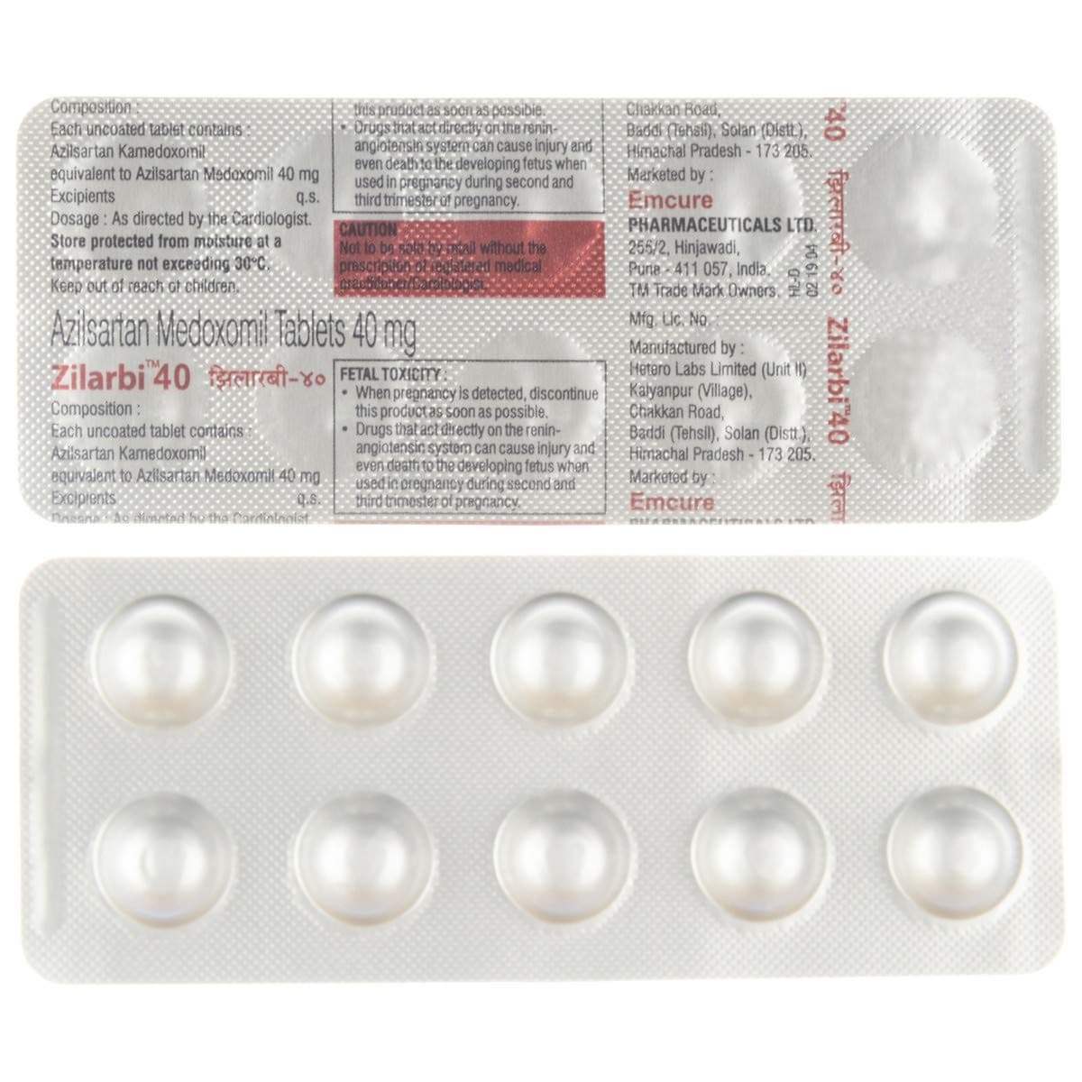 ZILARBI 40 TAB