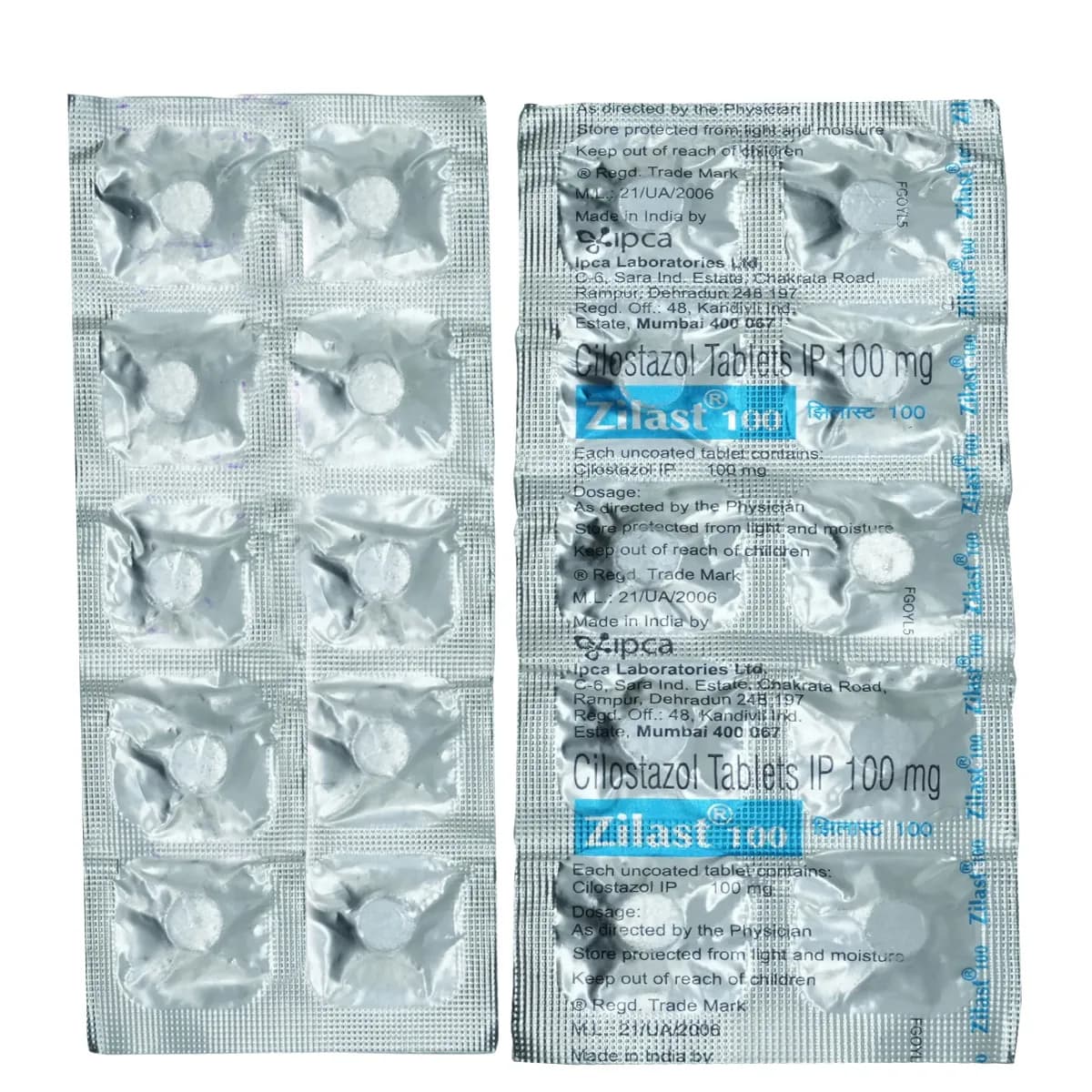 ZILAST 100MG TAB 10`S