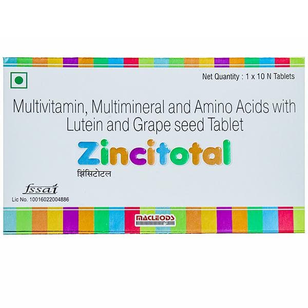 ZINCITOTAL TAB