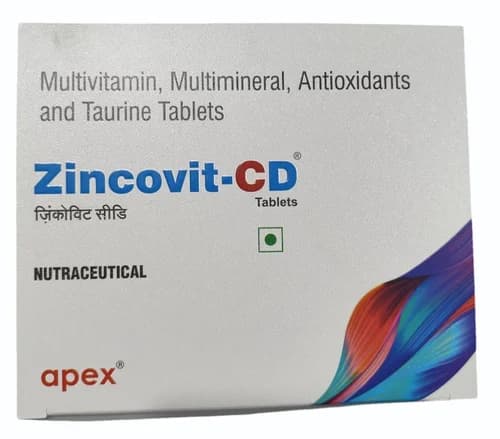 ZINCOVIT CD TAB