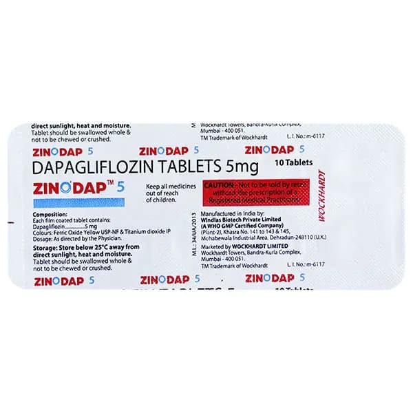 Zinodap 5 Tab