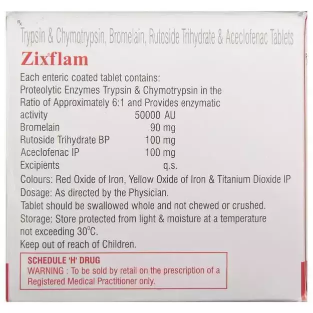 Zixflam Forte Tab