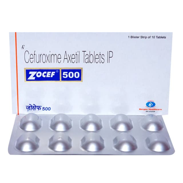 Zocef 500MG Tab 10S
