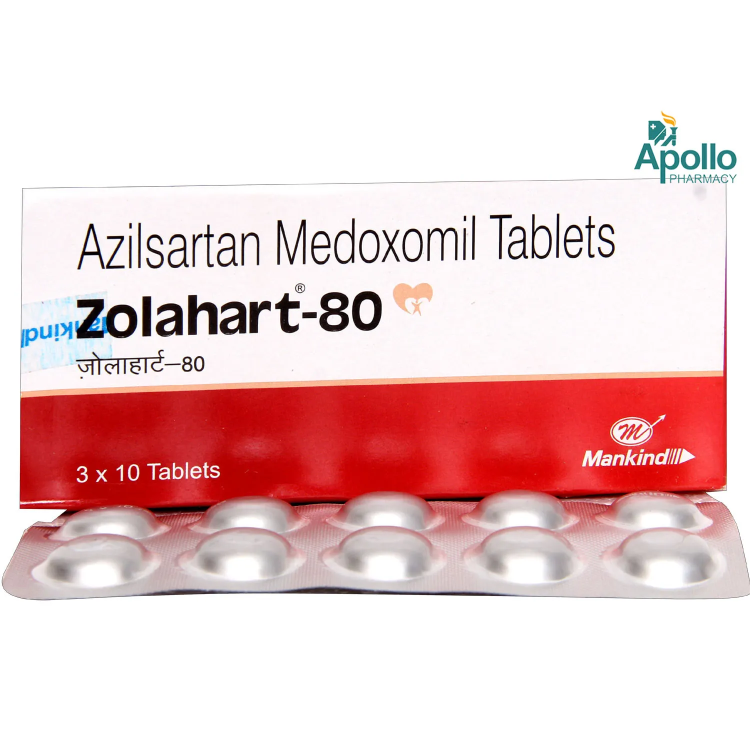 ZOLAHART 80MG TAB