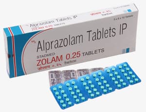 Zolam 0.25MG Tab