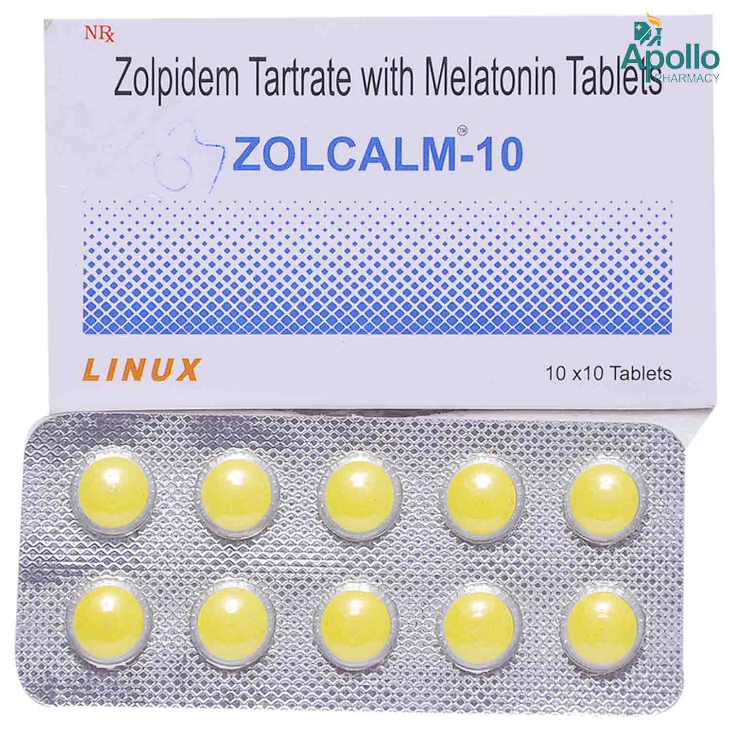 ZOLCALM-10MG TAB