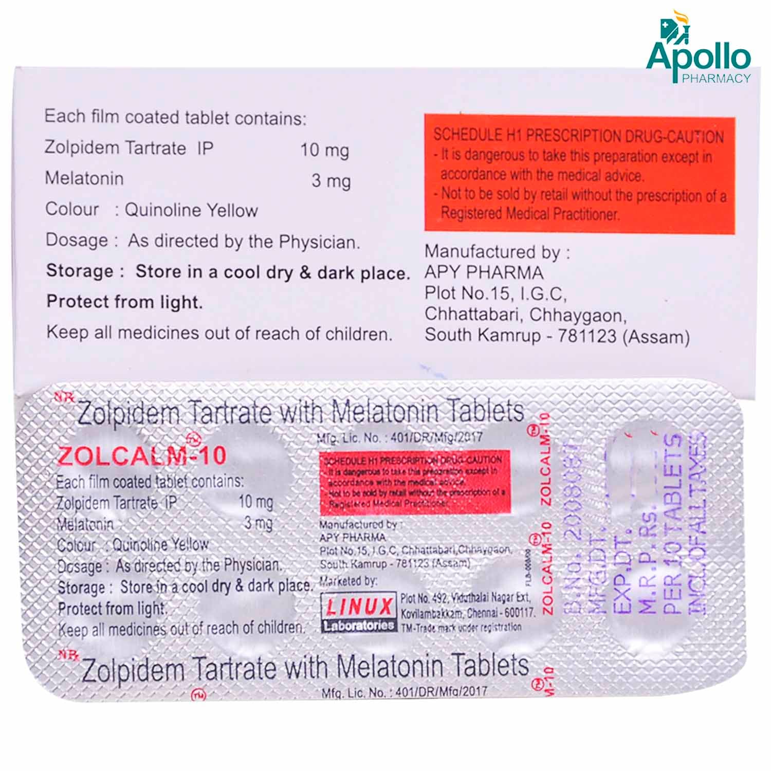 ZOLGO M-10MG TAB