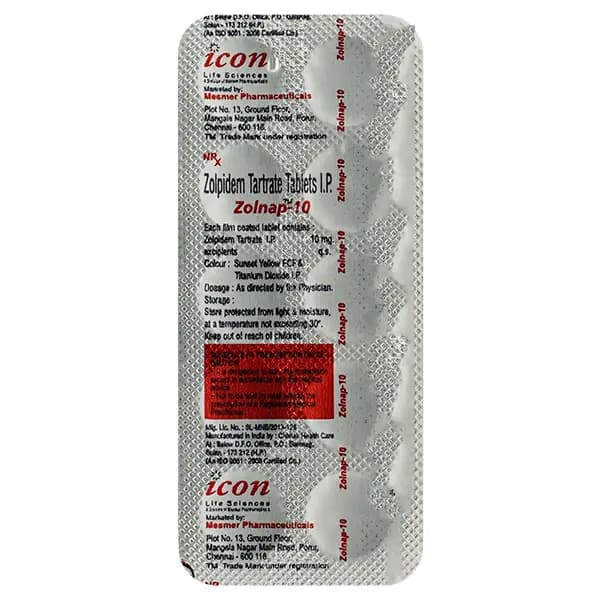 ZOLNAP 10MG