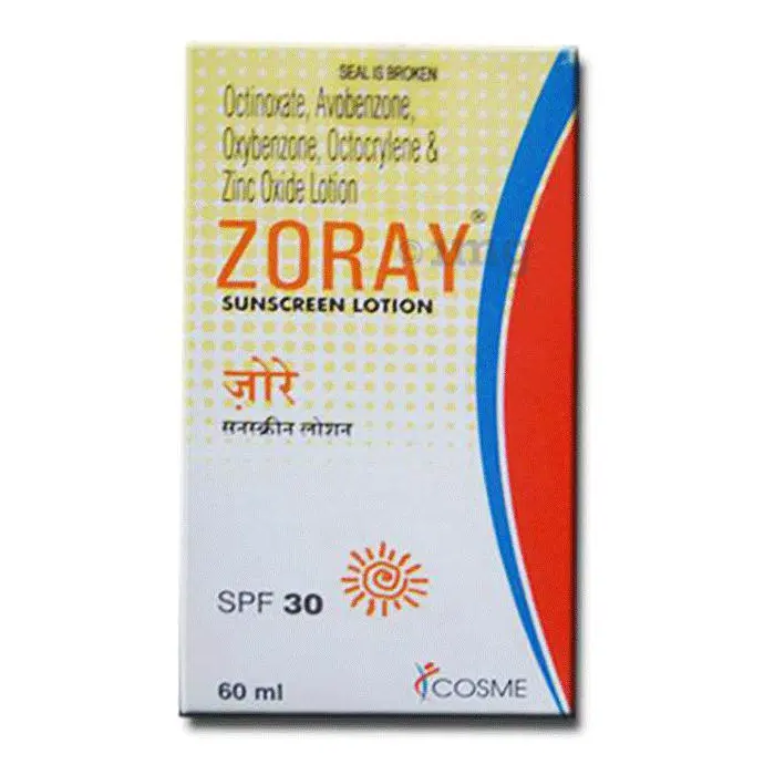 Zoray Sun Screen Lotion