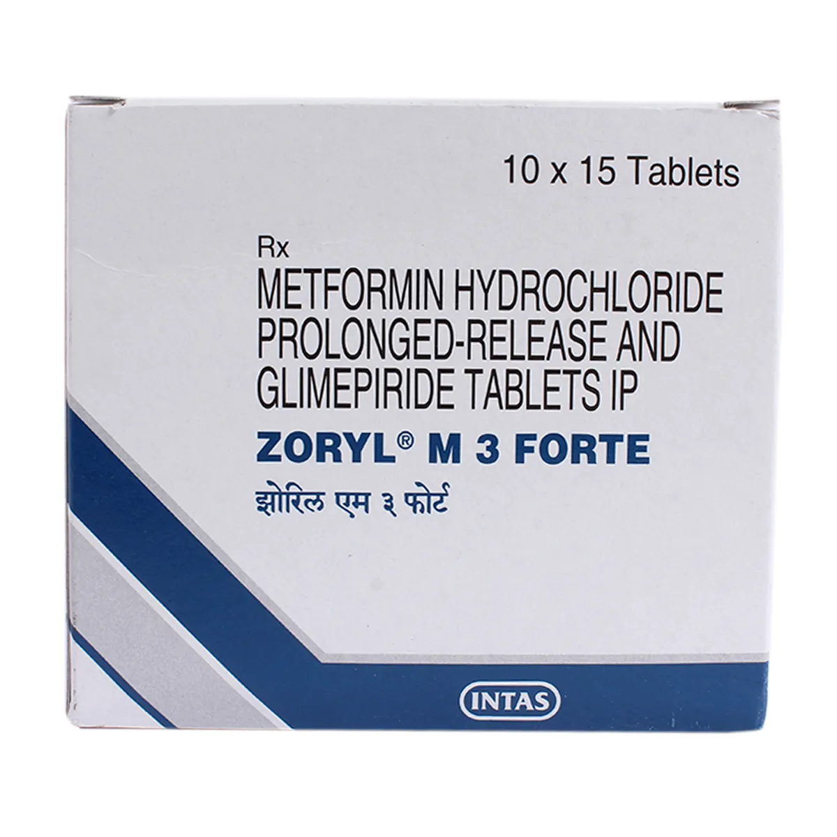 Zoryl M3 Forte Tab
