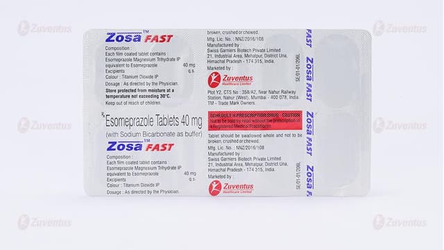 ZOSA FAST TAB