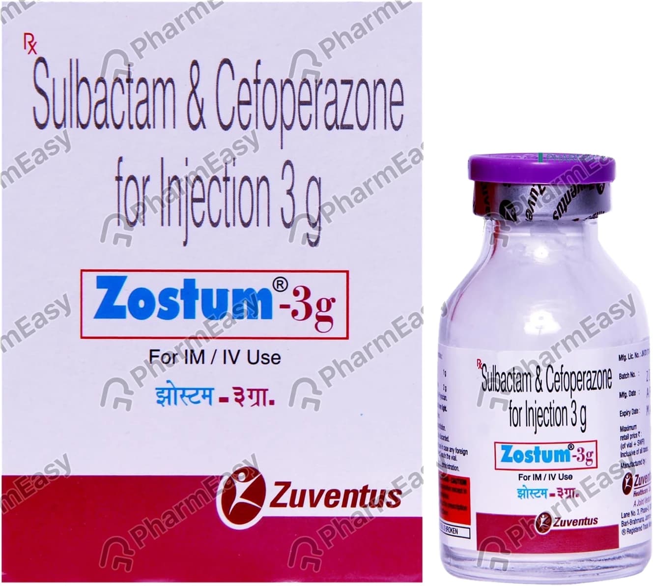 ZOSTUM 3GM INJ
