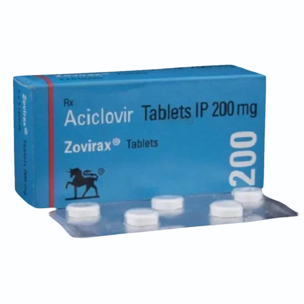 Zovirax 200MG Tab