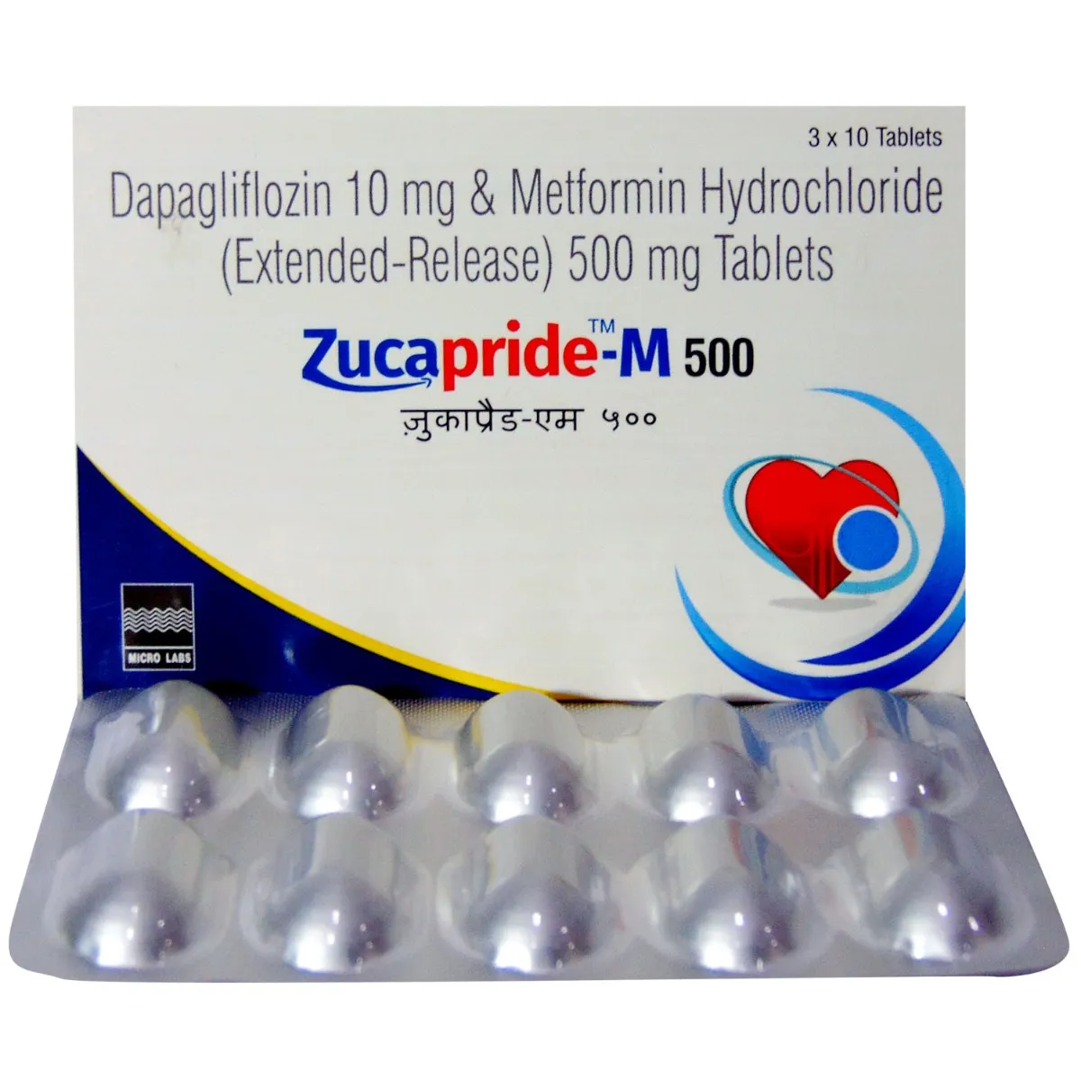 ZUCAPRIDE M 500 TAB