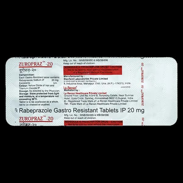 Zuropraz 20MG Tab