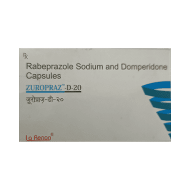 ZUROPRAZ D 20MG CAPS