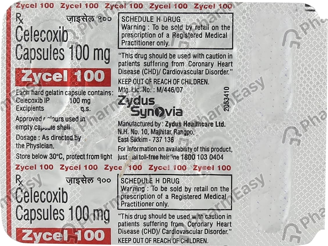 ZYCEL 100MG CAP 10`S